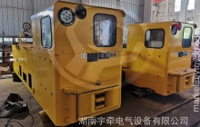 山東10噸湘潭架線式電機車發(fā)往國外